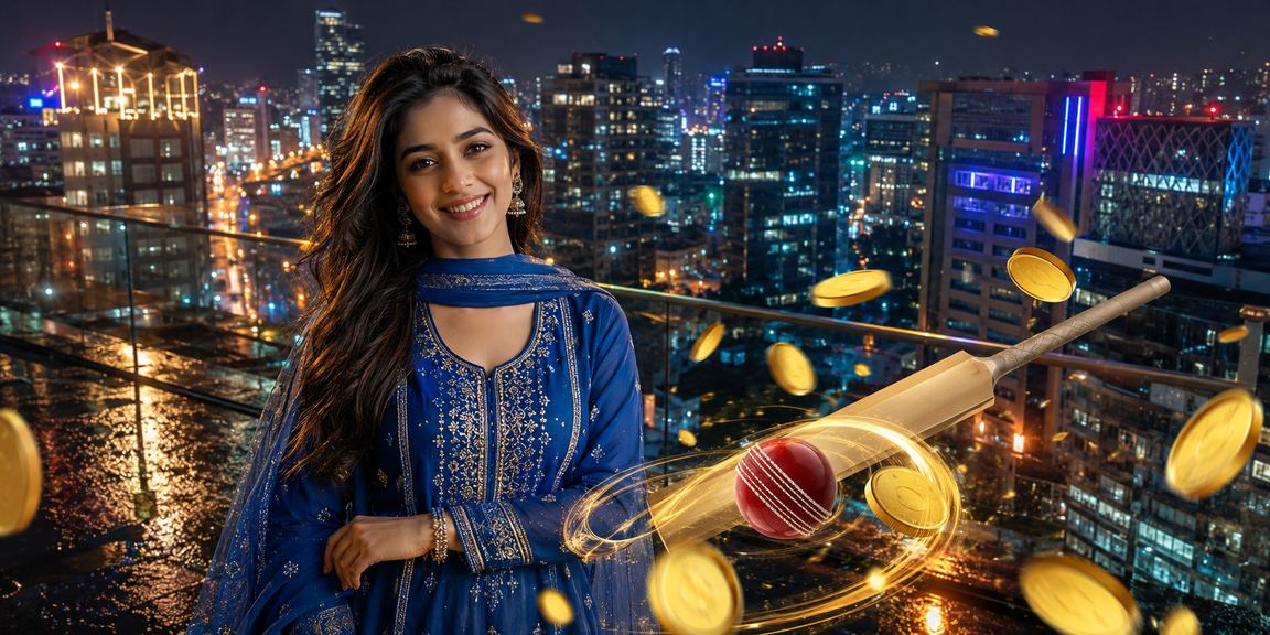 a55 প্ল্যাটফর্মে ঢাকায় ক্রিকেট বেটিং - সালোয়ার কামিজ পরিহিত মহিলা মোবাইলে বেটিং উপভোগ করছেন