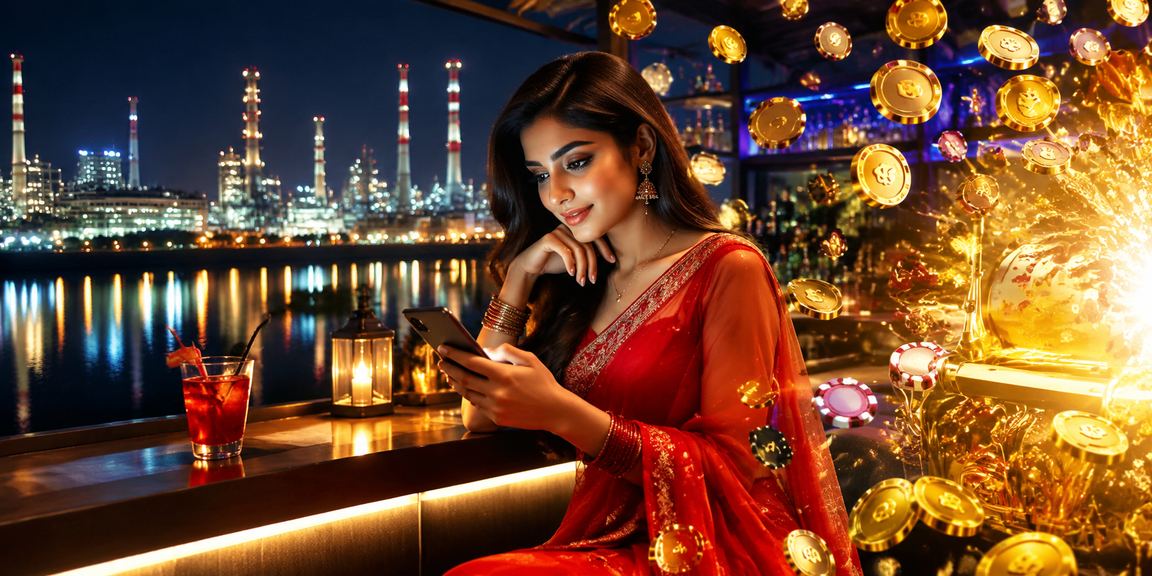 গাজীপুরে শাড়ি পরিহিত একজন মহিলা মোবাইলে a55 ক্যাসিনো উপভোগ করছেন